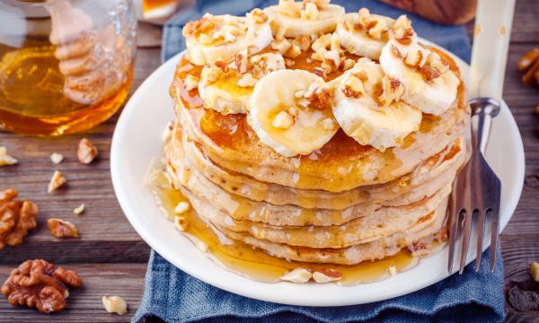 pancakes with bananas and oatmeal healthy pancakes for breakfast