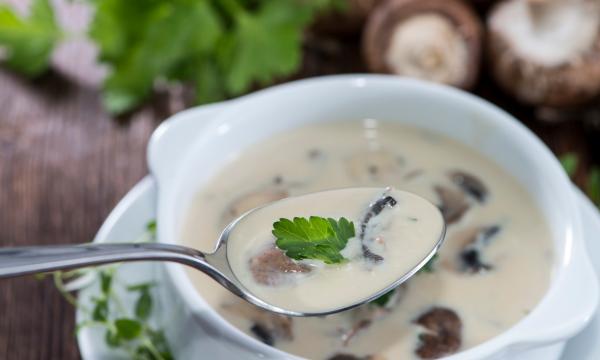 creamy mushroom soup