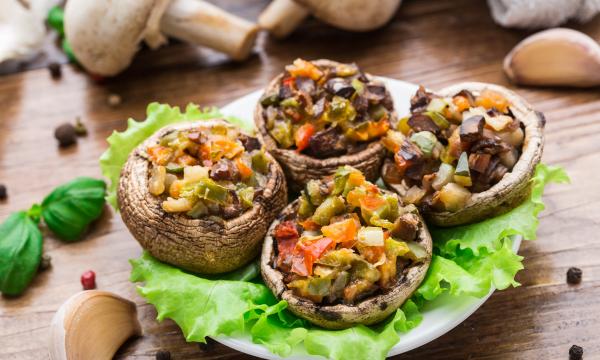 stuffed portobello mushrooms healthy dinner recipes