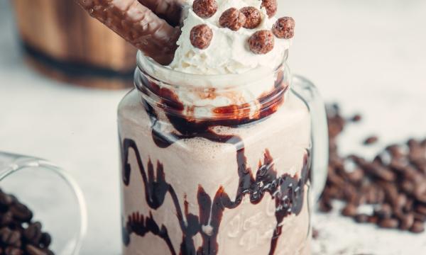 milkshake with chocolate