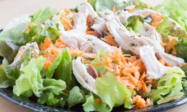 shredded chicken salad