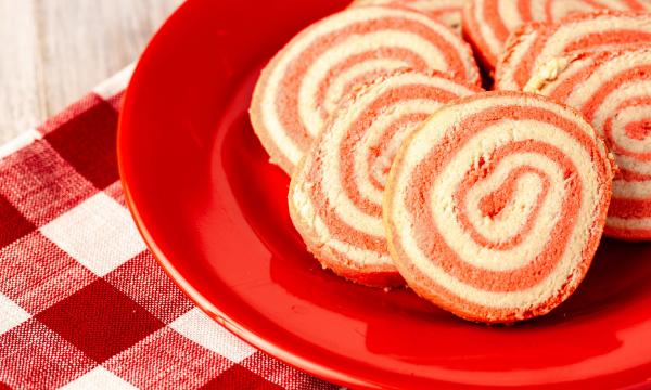 holiday pinwheel cookies